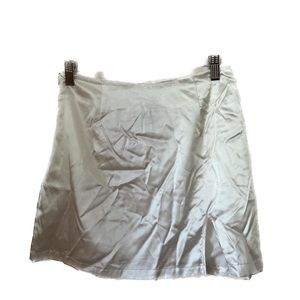 shein satin mini skirt